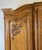 Vintage French Louis XVI Style Carved Oak 4-Door Wardrobe For Sale - Image 3 of 15