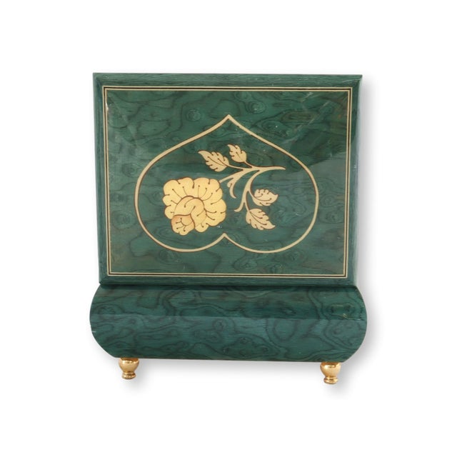 Italian Inlaid Music Box "Unchained Melody" For Sale In Los Angeles - Image 6 of 8