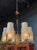 Modern Murano Glass and Brass Chandelier For Sale In Dallas - Image 6 of 6