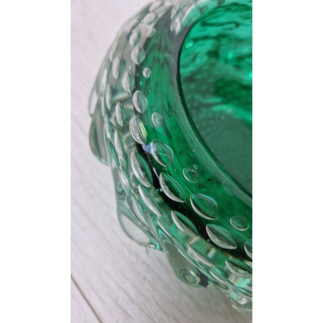 Empty Pocket in Green Murano Glass For Sale - Image 9 of 10