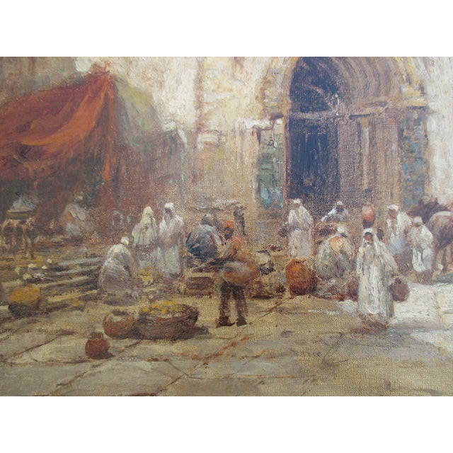 1910s Casbah Market by Arthur Diehl 1911 For Sale - Image 5 of 10