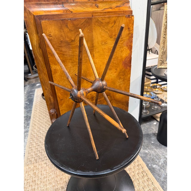 Vintage Yarn Swift With Starburst Style For Sale - Image 4 of 6