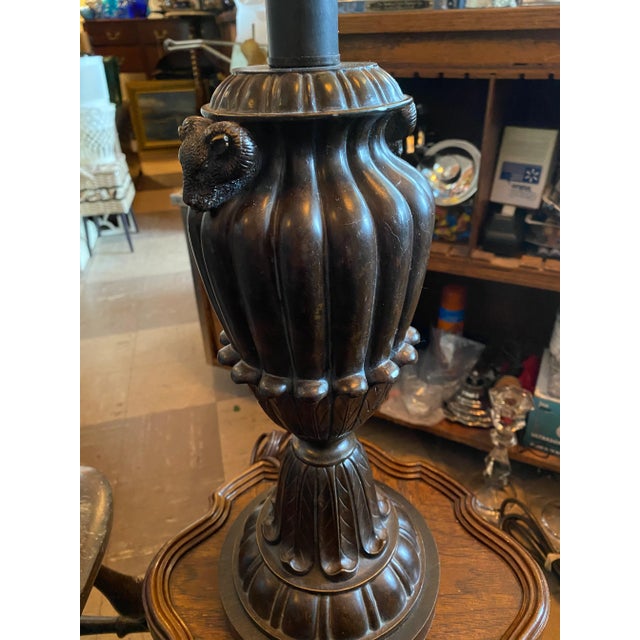 1980s Rams Head Lamp For Sale - Image 4 of 7