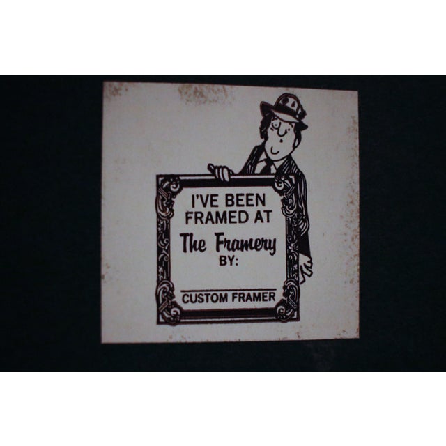 Set of Nine Framed Vintage Wolfgang Tritt Lithographs Depicting 18th C. Military Uniforms For Sale - Image 16 of 16