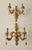 Antique Florentine Wall Lamp in Wood and Hand-Carved Gilded in Gold Leaf with Crystal Pendants, Italy, 1950s For Sale - Image 16 of 18