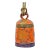 1990s Swiss Cow Bell Metal Decorative Emboss Hand Painted For Sale