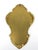 Vintage Rococo Baroque Style Gilt Metal Wall Mirror With Ornate Frame For Sale - Image 10 of 17