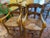French Country Vintage Style Oval Kitchen Dining Table & 8 Chairs For Sale In West Palm - Image 6 of 8