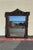Exceptional large antique carved oak mirror featuring highly detailed hand-carved decoration throughout the frame. The...