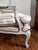 Beige Large Louis XV Style Bergère Armchairs, 1970s, Set of 2 For Sale - Image 8 of 10