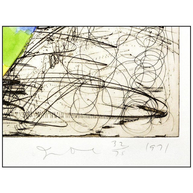 Expressionism 1970s A Girl and Her Dog, State II, Jim Dine For Sale - Image 3 of 4