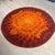Vintage Round Wool Rug, 1970s For Sale - Image 5 of 8