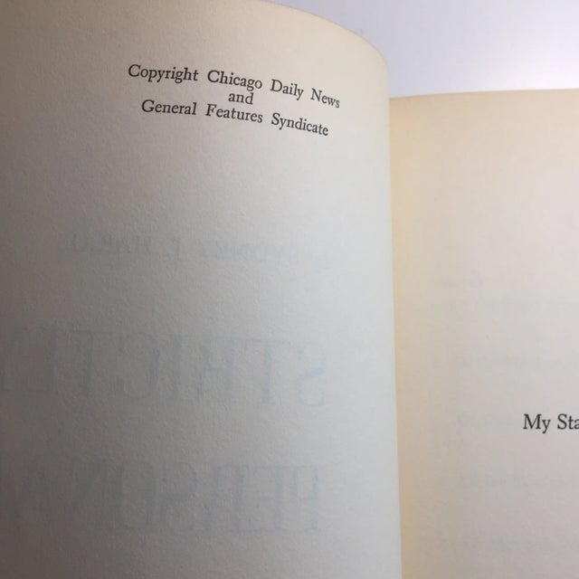 "Strictly Personal" Book For Sale - Image 4 of 9