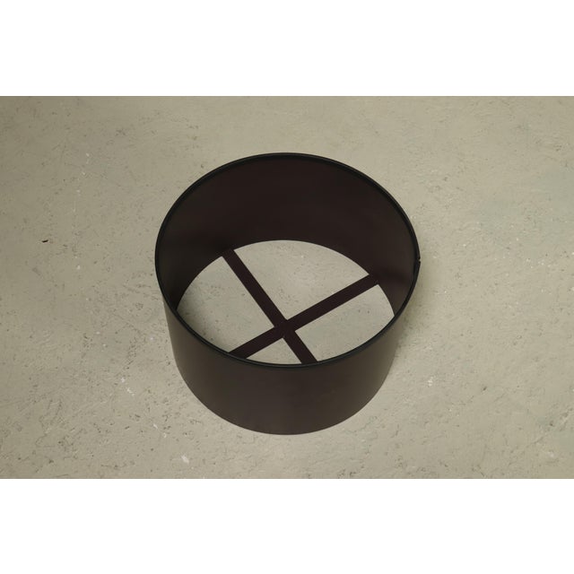 Metal Vintage Fossil Stone and Steel Coffee Table from Metaform, 1970s For Sale - Image 7 of 10