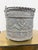 Slate Gray Georgian or French Neoclassical Cast Lead Bacchanal Cachepot, 19th Century For Sale - Image 8 of 13