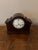 Metal Antique Edwardian Mahogany Mantle Clock, 1900s For Sale - Image 7 of 10