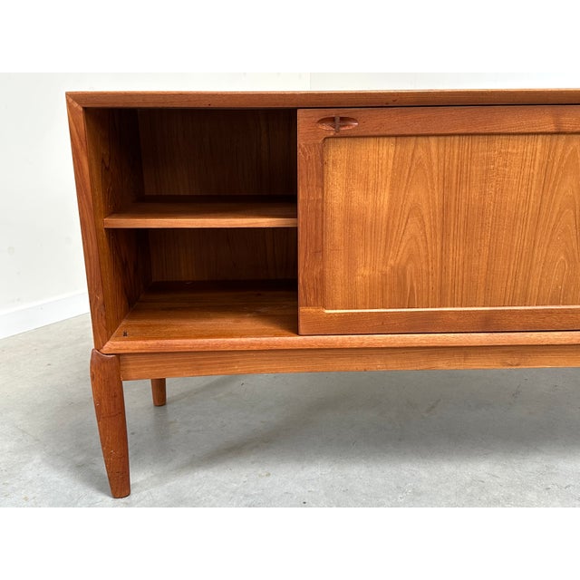 Brown Danish Sideboard in Teak by H. W. Klein for Bramin, 1960s For Sale - Image 8 of 17