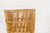 Brown Country Style Rattan Waste Basket with Braided Woven Accents and Tapering Lines For Sale - Image 8 of 12