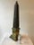 1960s Tall Italian Brass Obelisk For Sale - Image 4 of 11