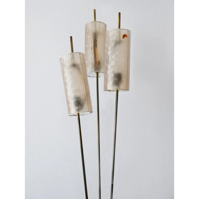 Mid-Century Modern Mid-Century Modern German 3-Flamed Floor Lamp, 1950s For Sale - Image 3 of 14