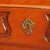 French Country Secretary Desk in Cherry Wood with Writing Flap For Sale - Image 5 of 17