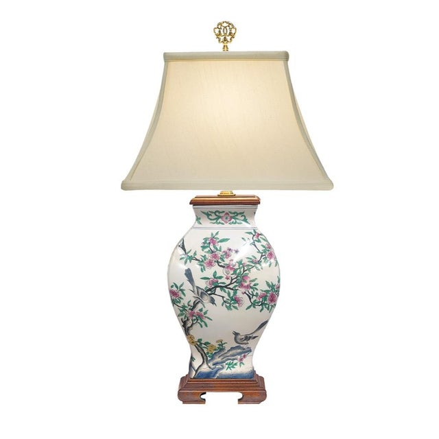Wildwood Pom 'n Bird Table Lamp For Sale In Raleigh - Image 6 of 6