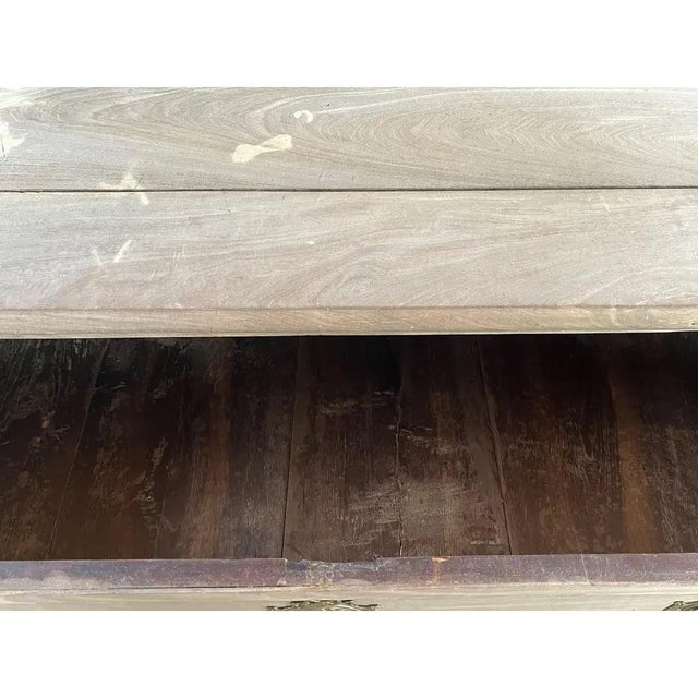 19th Century French Regency Chest of Drawers in Bleached Walnut For Sale - Image 10 of 12