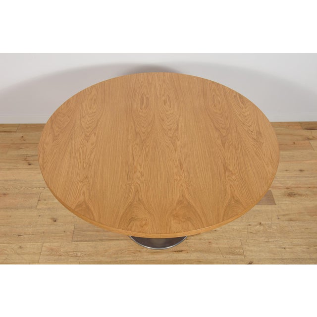 Mid-Century Modern Oak Dining Table, Denmark, 1970s For Sale - Image 4 of 11