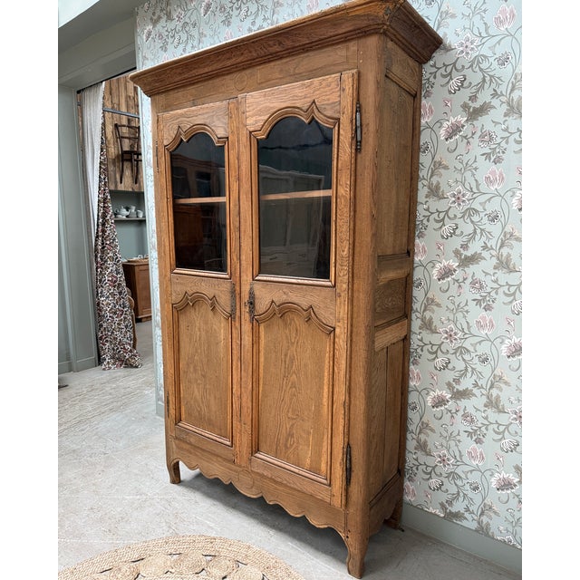Norman Glass-Fronted Wardrobe For Sale - Image 5 of 14