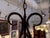 Scrolling Iron Chandelier For Sale In San Francisco - Image 6 of 12