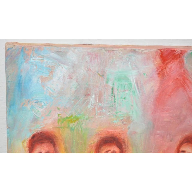 2000 - 2009 Arthur J. Krakower "Sunday" Original Oil Painting C.2000 For Sale - Image 5 of 7