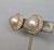 Metal Vintage 1980s Signed Ciner Goldtone Faux-Pearl & Pavé Clear Rhinestone Clip Earrings-2 Pieces For Sale - Image 7 of 7