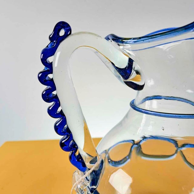 Murano Glass Jug by Salviati For Sale - Image 9 of 10