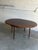 1960s j.l. Møller Rosewood Dining Table Oval Expanding Wooden Furniture Mid-Century Modern Denmark 1960s For Sale - Image 5 of 13