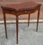 Wood Mid 20th Century Federal Style Mahogany Fold-Top Card Table Console Table, Refinished For Sale - Image 7 of 13