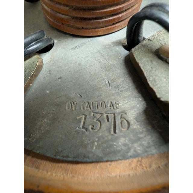 Five-Arm Chandelier by Paavo Tynell, 1930s For Sale - Image 10 of 15