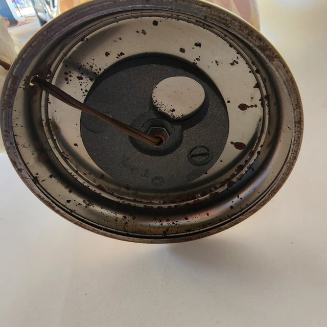 Mid Century Fujita Kutani Chrysanthemum Lamp and Ball Finial For Sale In Houston - Image 6 of 7