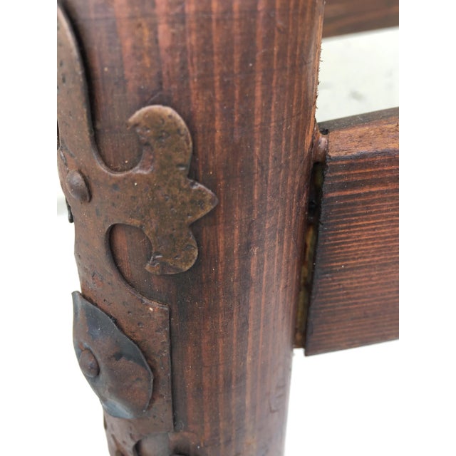 Wooden Barstool, 1970s For Sale - Image 14 of 17