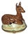 Limoges Porcelain Deer Box For Sale
