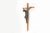 Antique Realistic Wooden Crucifix, France, 1850 For Sale - Image 6 of 10