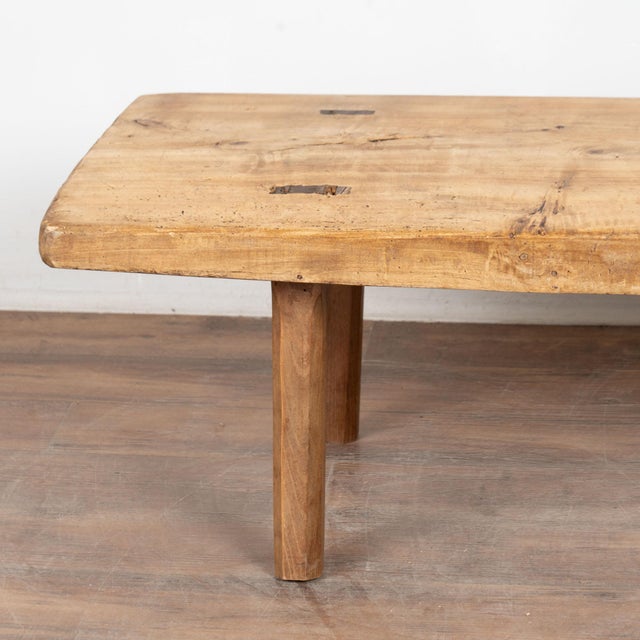 Brown Early 20th Century Rustic Hungarian Coffee Table For Sale - Image 8 of 11