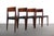 Set of 4 stunning chairs in great condition! Extra wide seat bases, beautifully sculpted back rest and classic tapered...
