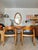 Iconic Solid Teak Chairs With Black Leather Seats in the Style of Hans Wegner, Circa 1960s For Sale In Houston - Image 6 of 12