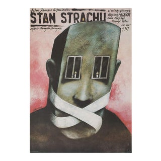 State of Fear 1989 Polish B1 Film Poster For Sale