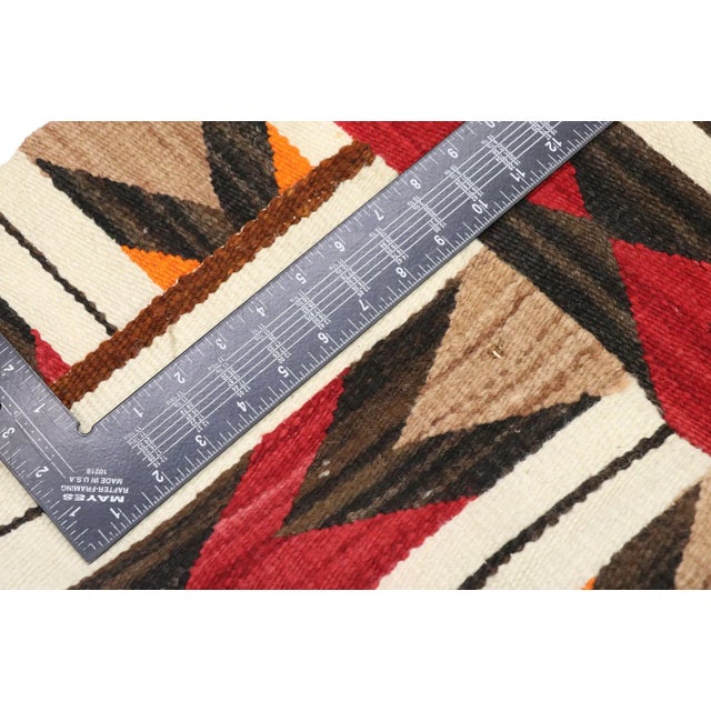 Early 20th Century Vintage Germantown Navajo-Style Rug - 01'07 X 02'10 For Sale - Image 5 of 8