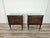 Vintage Oak Bedside Tables with Glass Tops, 1960, Set of 2 For Sale - Image 18 of 18