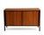 Edward Wormley Dunbar Tambour Door Mahogany Walnut Brass Credenza Cabinet Mid Century Modern For Sale - Image 9 of 12