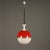Vintage Pendant in 2-Tone Aluminium and Plastic, Italy, 1970s For Sale - Image 4 of 7