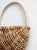 Brown Vintage Woven Wall Basket For Sale - Image 8 of 13
