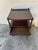 Wood Antique Mahogany Three-Tier Serving Trolley / Whatnot / Étagère For Sale - Image 7 of 8